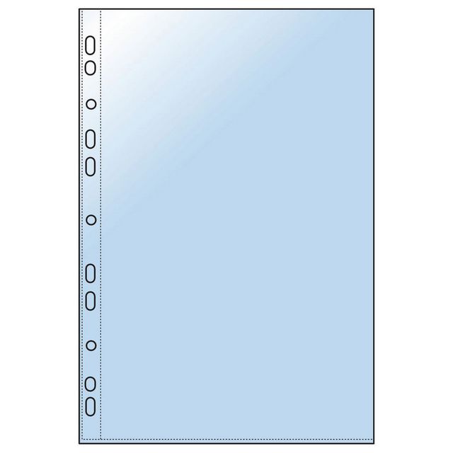 Plastficka tunn PP A4 0,04mm glasklar (100 pack)
