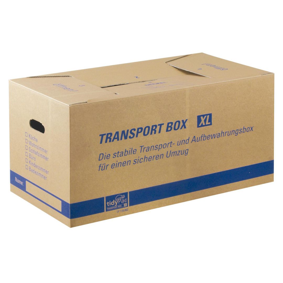 Flyttlåda TIDYPAC 680x350x355mm (10 pack)