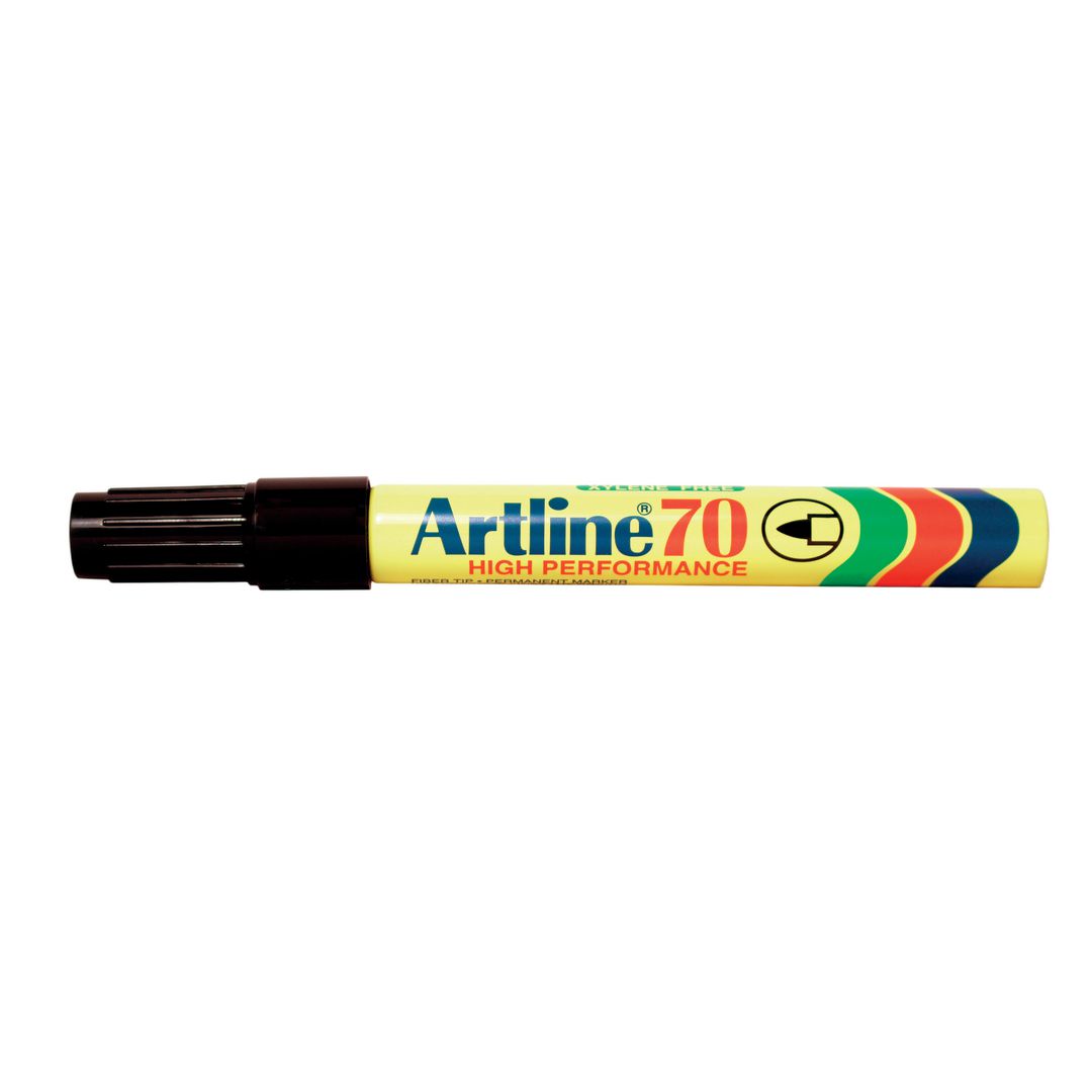 Märkpenna Artline 70 perm. 1,5mm svart (12 pack)