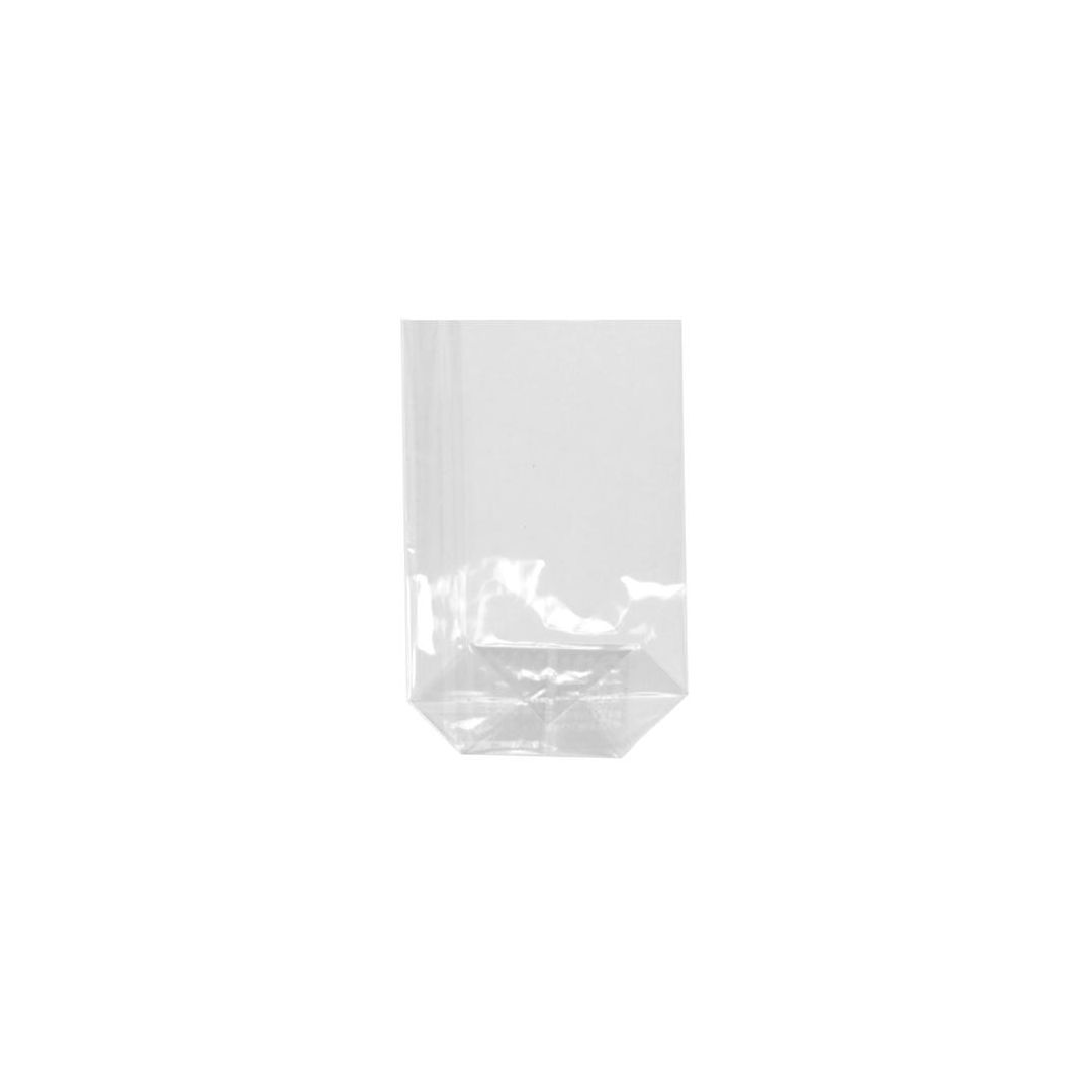Cellofanpåse PP 15x10x3,5cm klar 300/fp (4 pack)