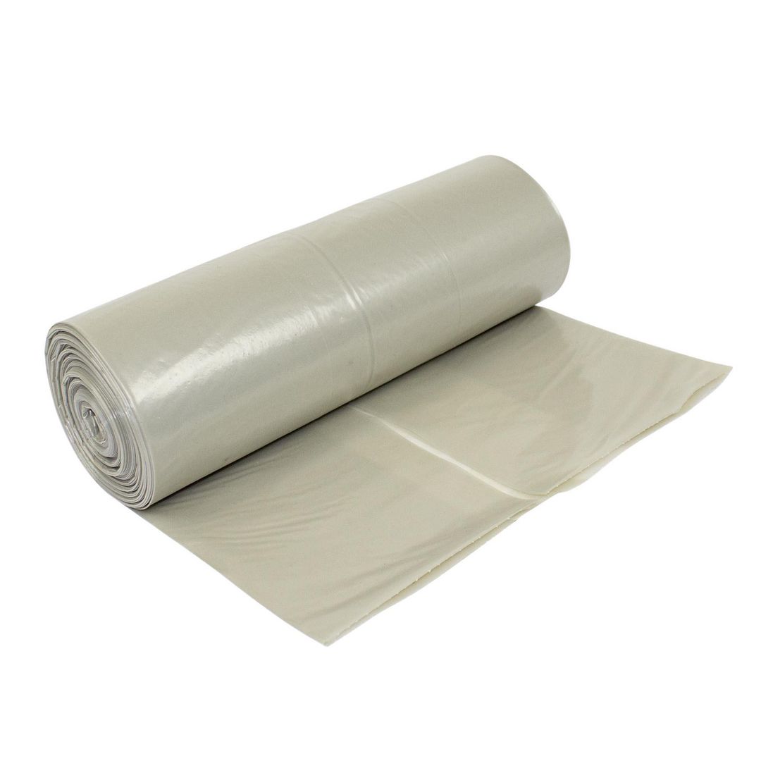 Plastsäck LD R100% 370L 40my transp10/rl (8 pack)