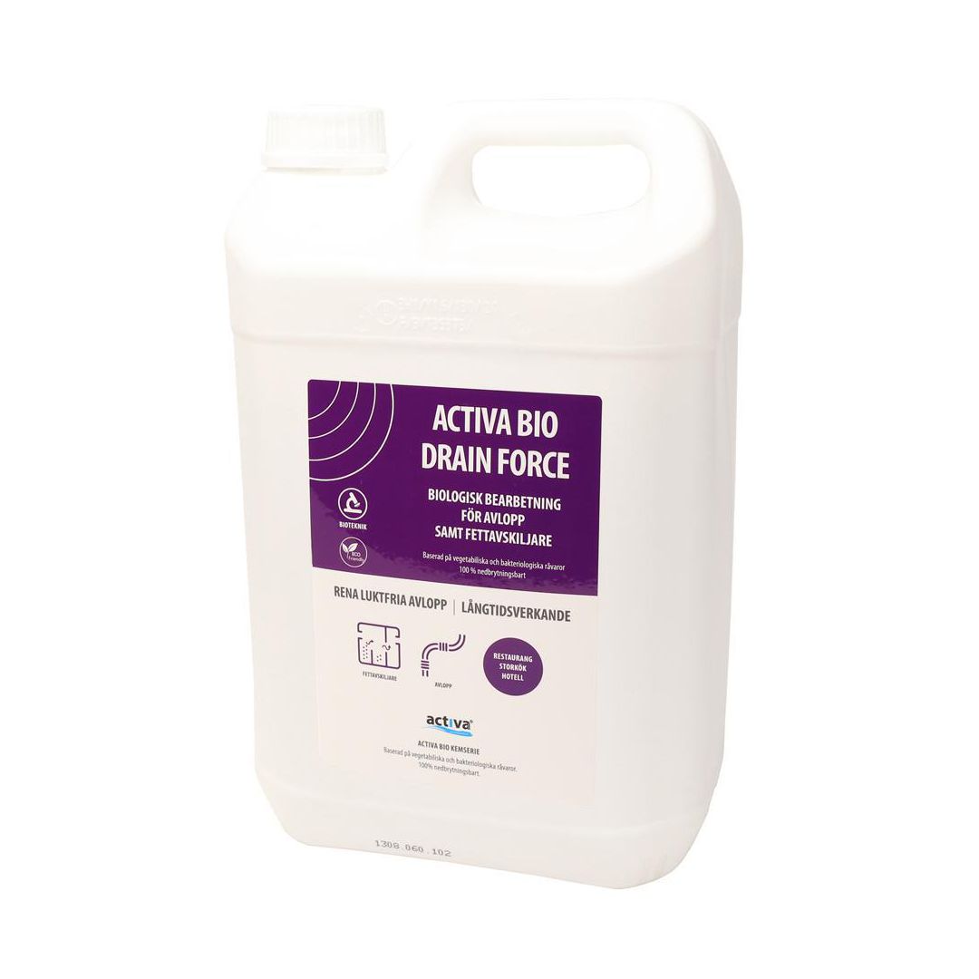 Avloppsrengöring Activa Bio Drain 5L (2 pack)