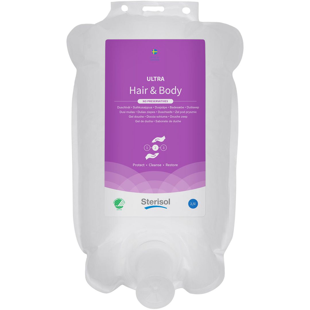 Duschtvål STERISOL Ultra H&B 2,5L 2/fp