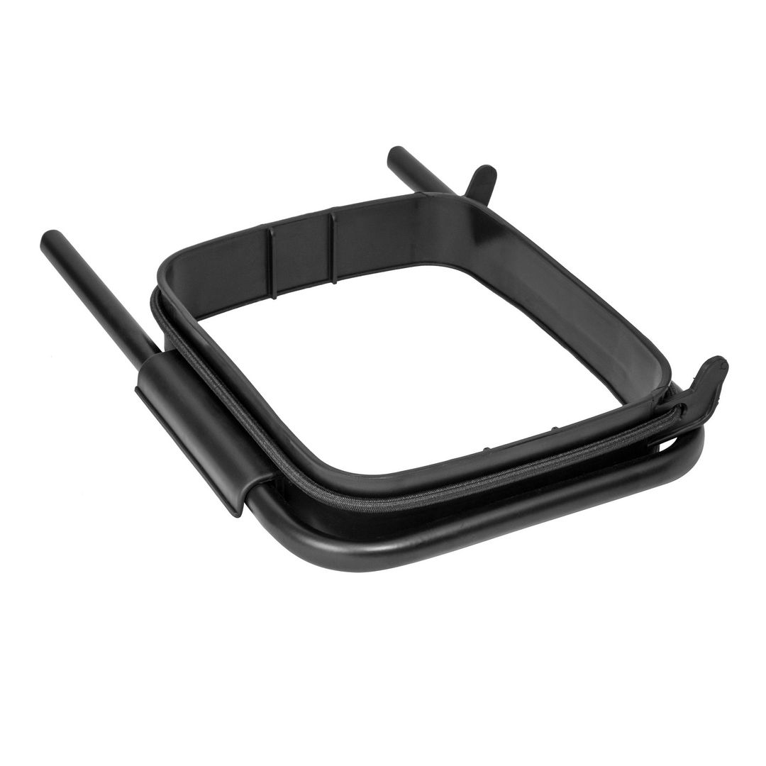 Sopsäckställ KATRIN svart metall 125L