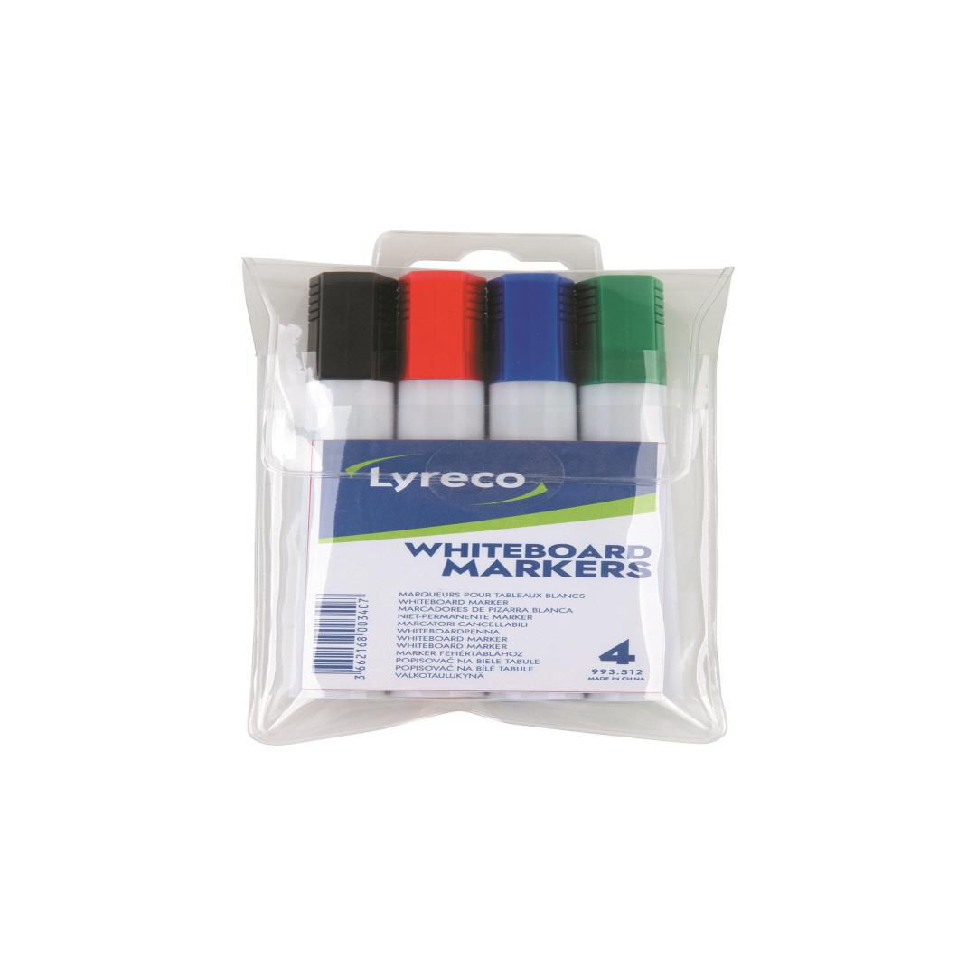 Whiteboardpenna LYRECO drywipe sned 4/fp