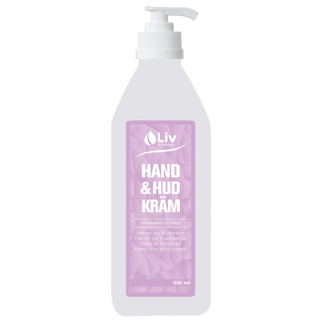 Hudcreme LIV hand/hud oparfymerad 600ml
