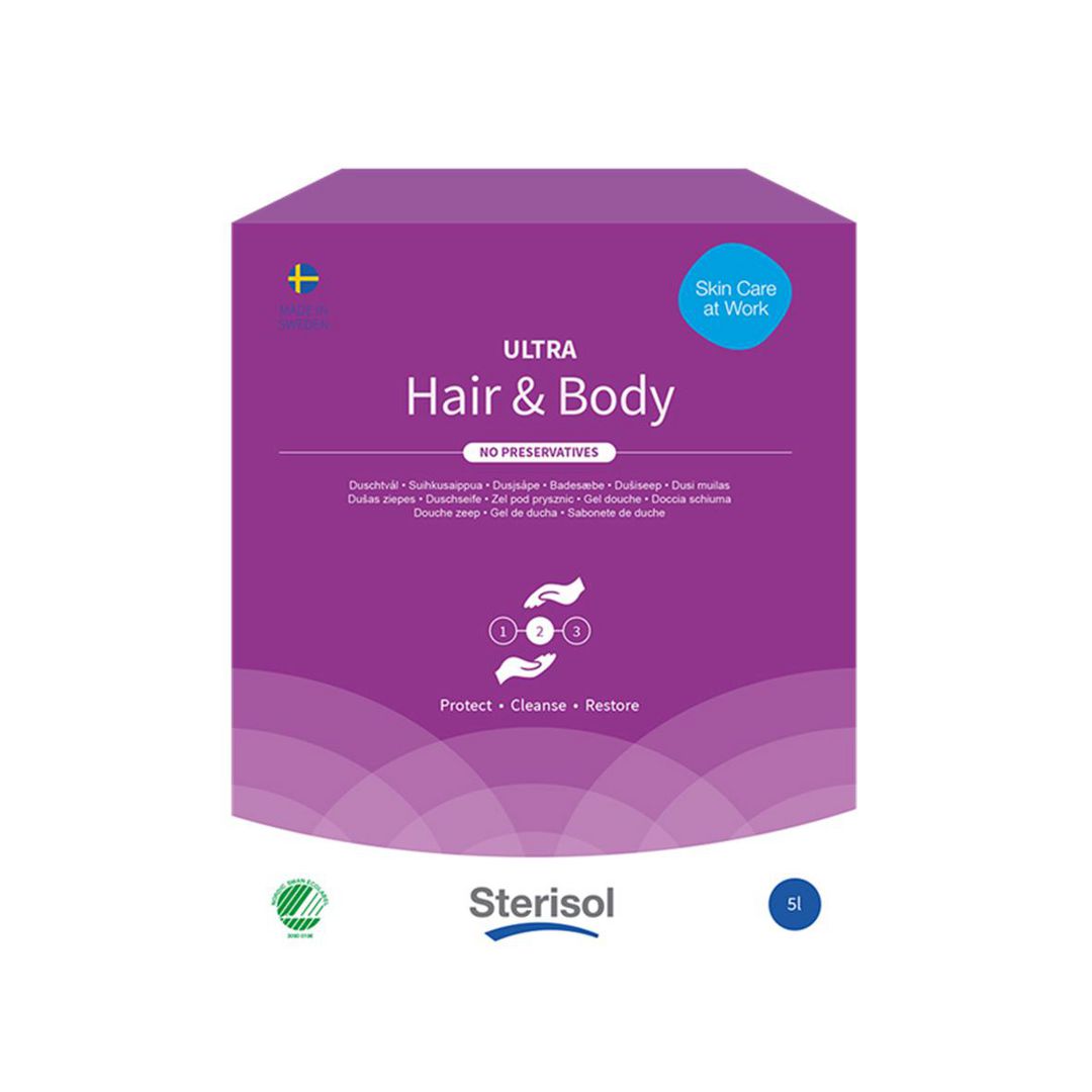 Duschtvål STERISOL Ultra Hair&Body 5L