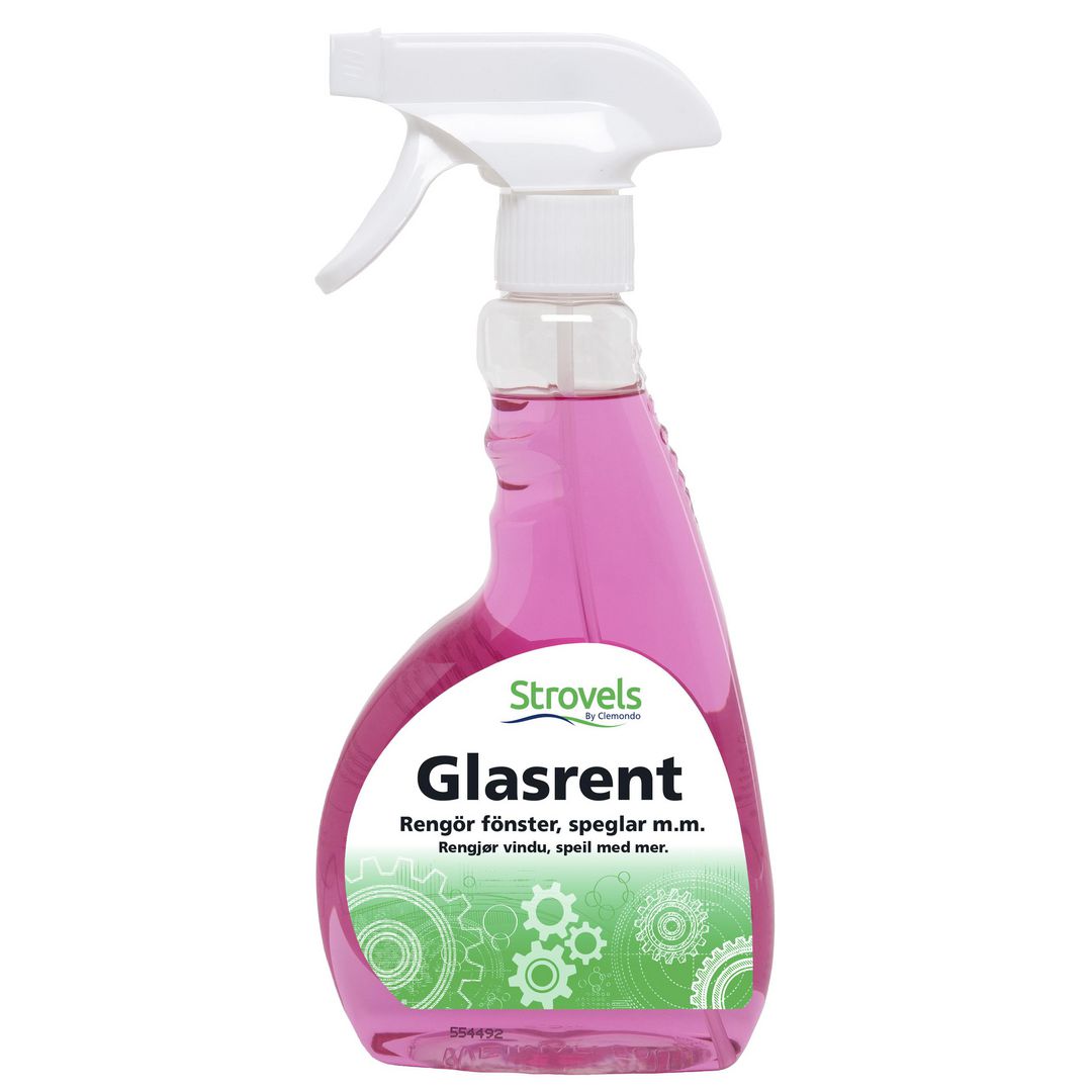 Fönsterputs STROVELS spray 500ml (12 pack)