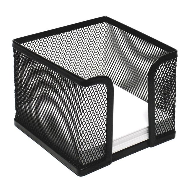 Blockask i nät 95x95mm svart
