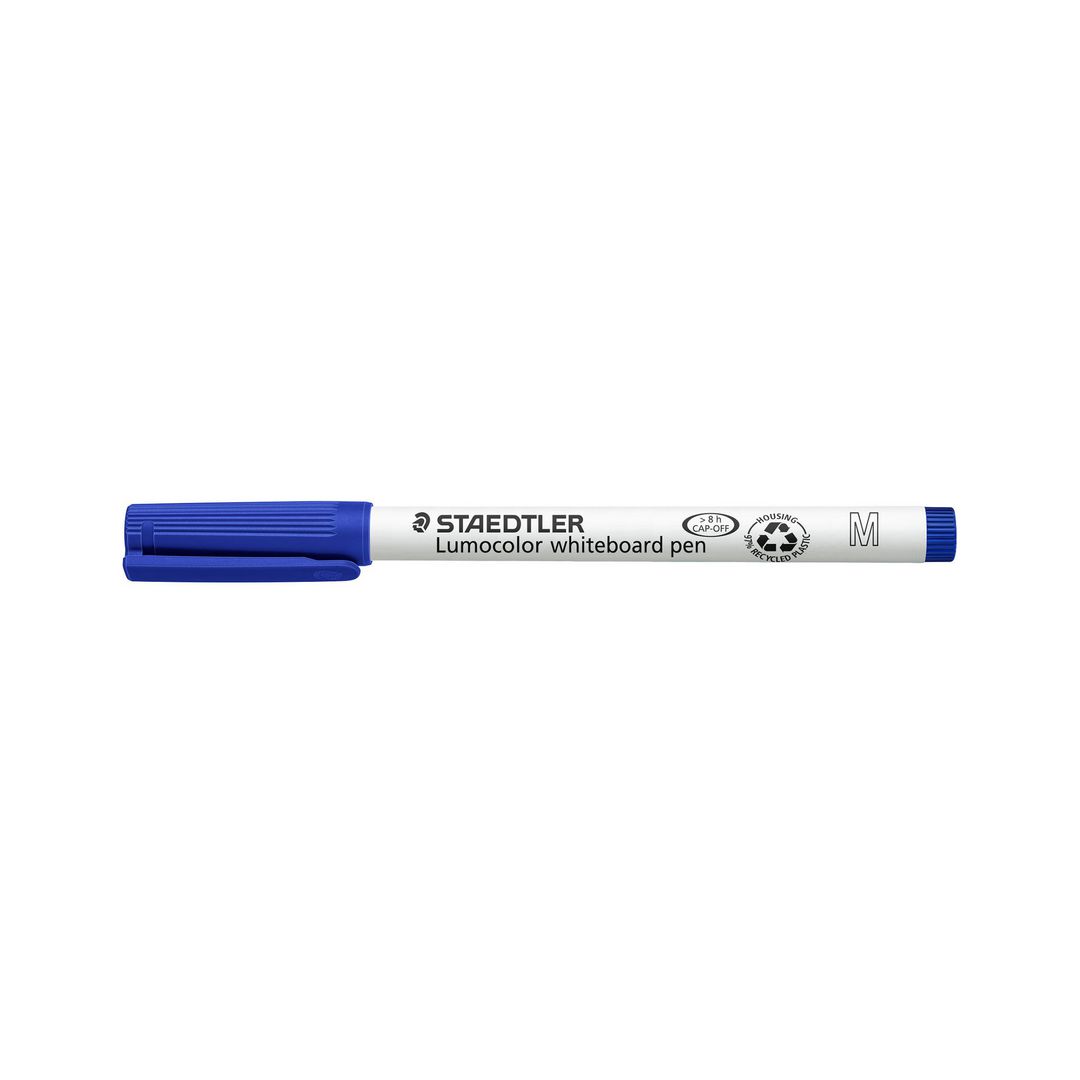 Whiteboardpenna STAEDTLER rund 1,0 blå (10 pack)