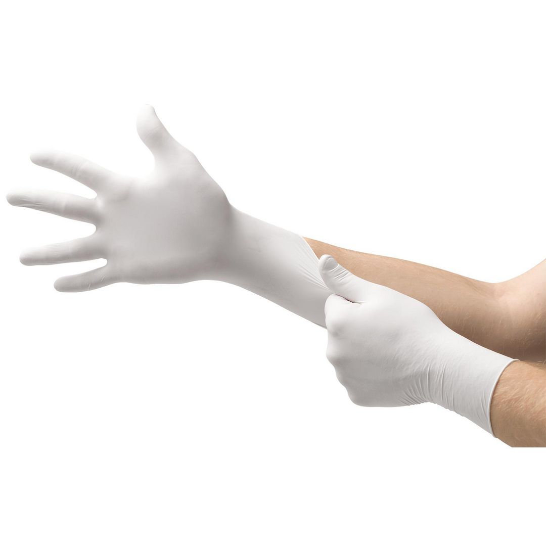 Nitrilhandske 92-205 vit 10 100/fp
