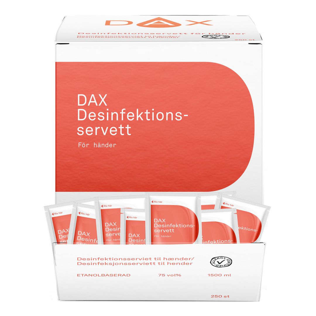 Desinfektionsservett DAX 250/fp