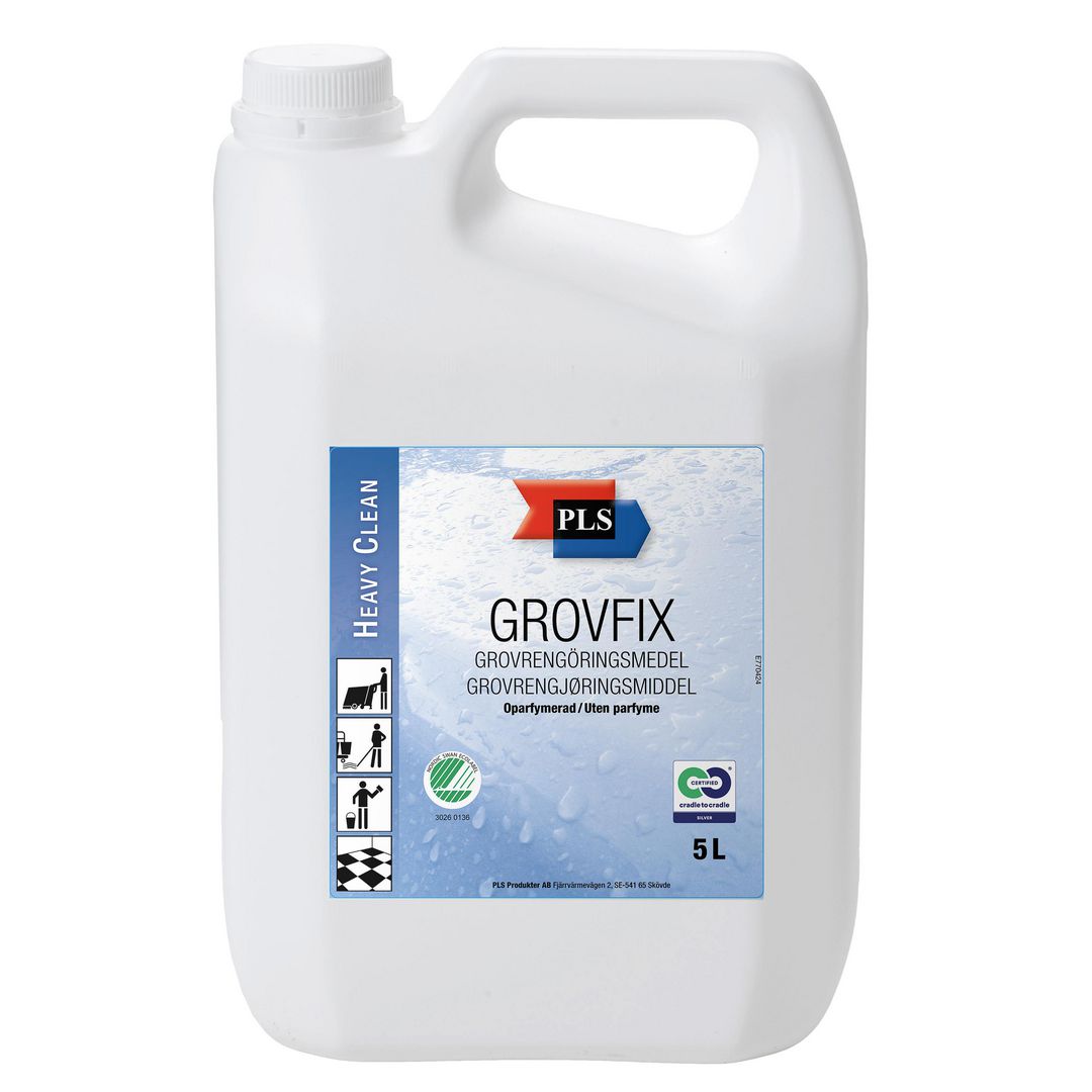 Grovrent Pls Grovfix oparfymerad 5L