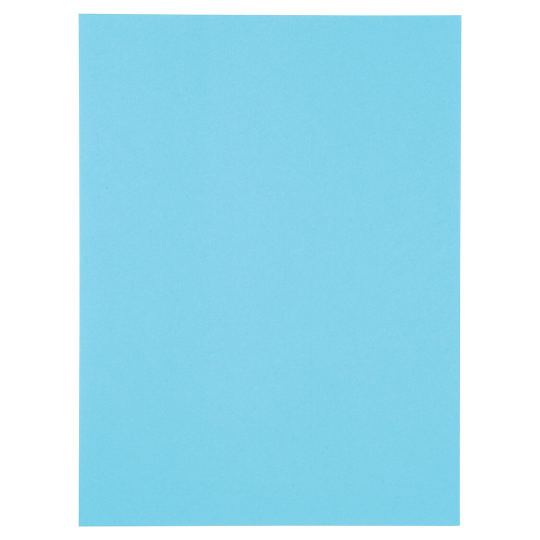 Mapp Lyreco A4 1-klaff 250g blå 100/fp