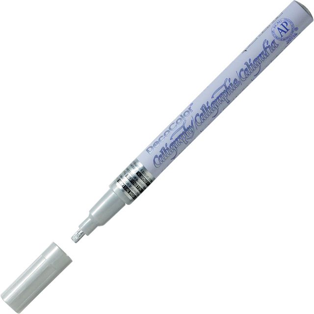 Märkpenna Deco color VF fine silver