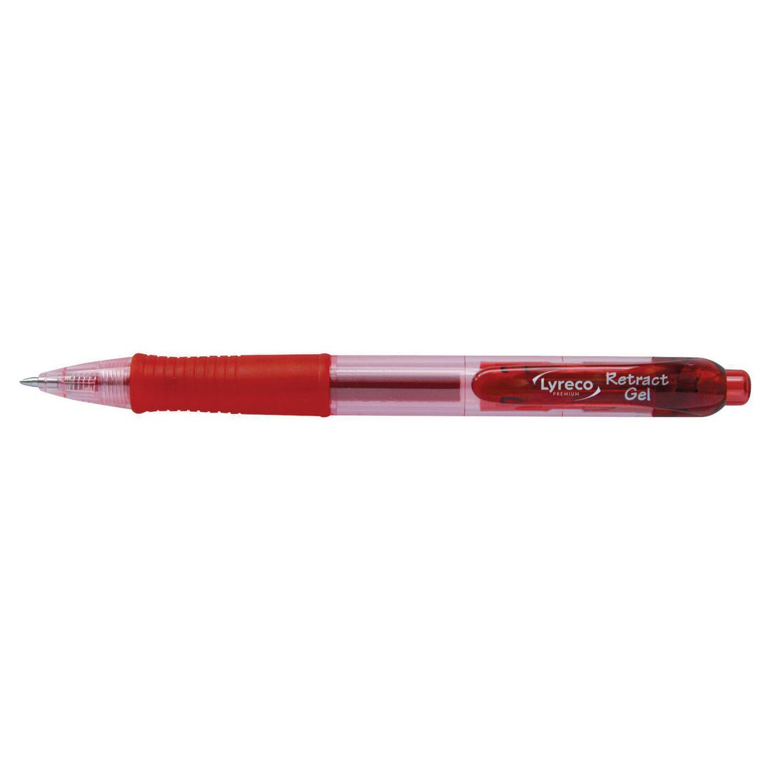 Gelpenna Lyreco RT 0,7mm röd (12 pack)