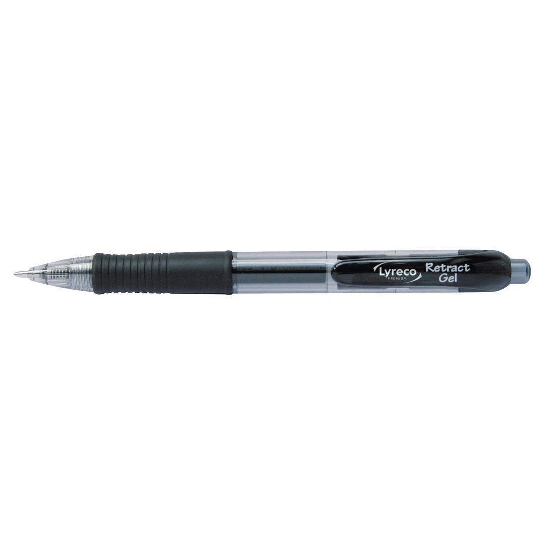 Gelpenna Lyreco RT 0,7mm svart (12 pack)