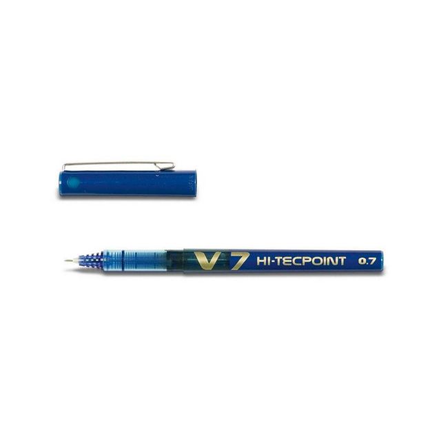 Bläckkulpenna Pilot Hi-Tec V7 0,7 blå (12 pack)