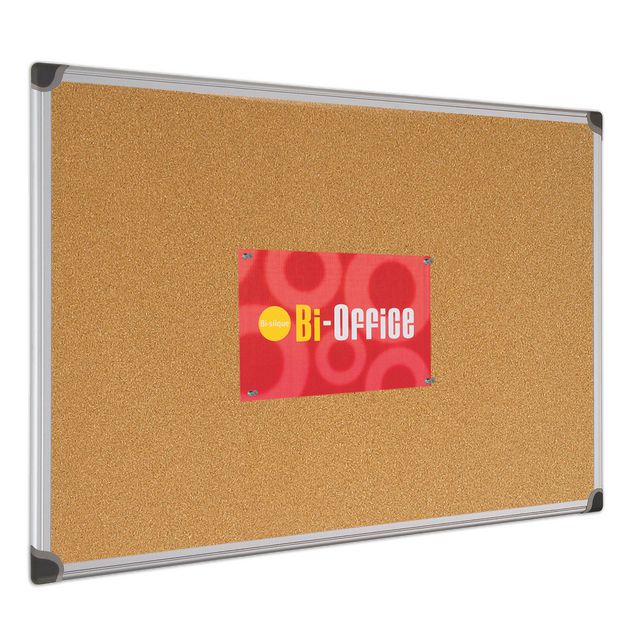 Anslagstavla Bi-Office kork 90x60cm