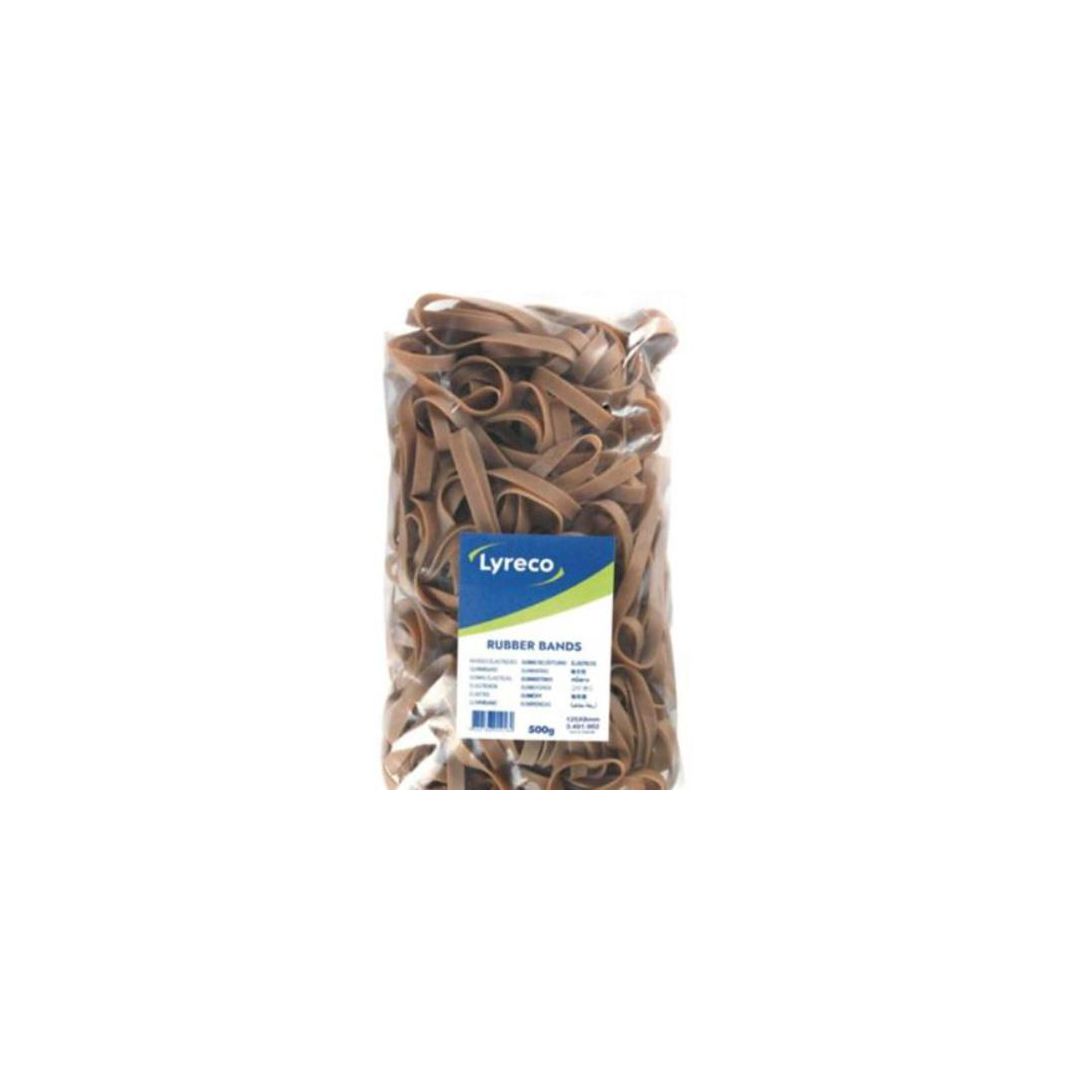 Gummiband LYRECO 125x8mm 500g 200/fp