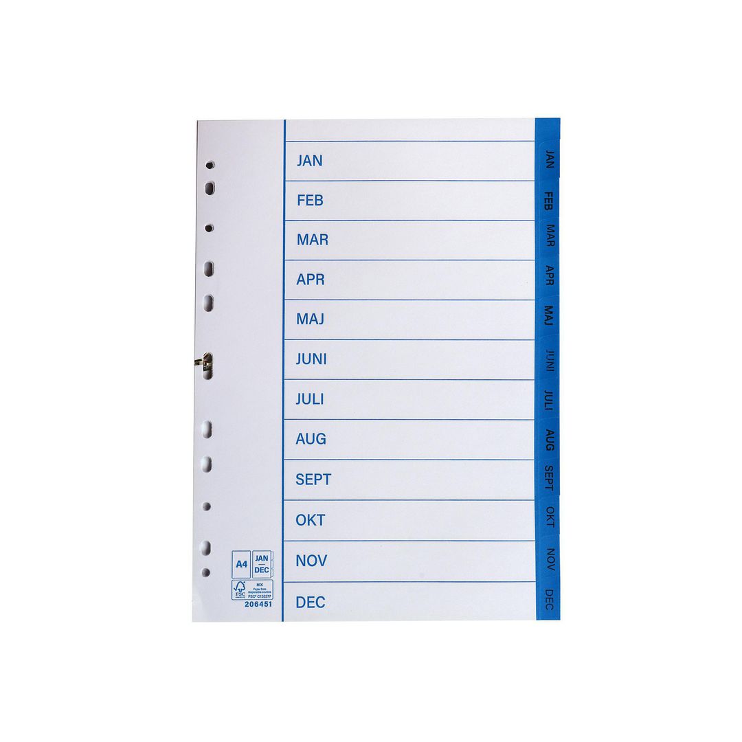 Pappersregister A4 jan-dec 10/fp