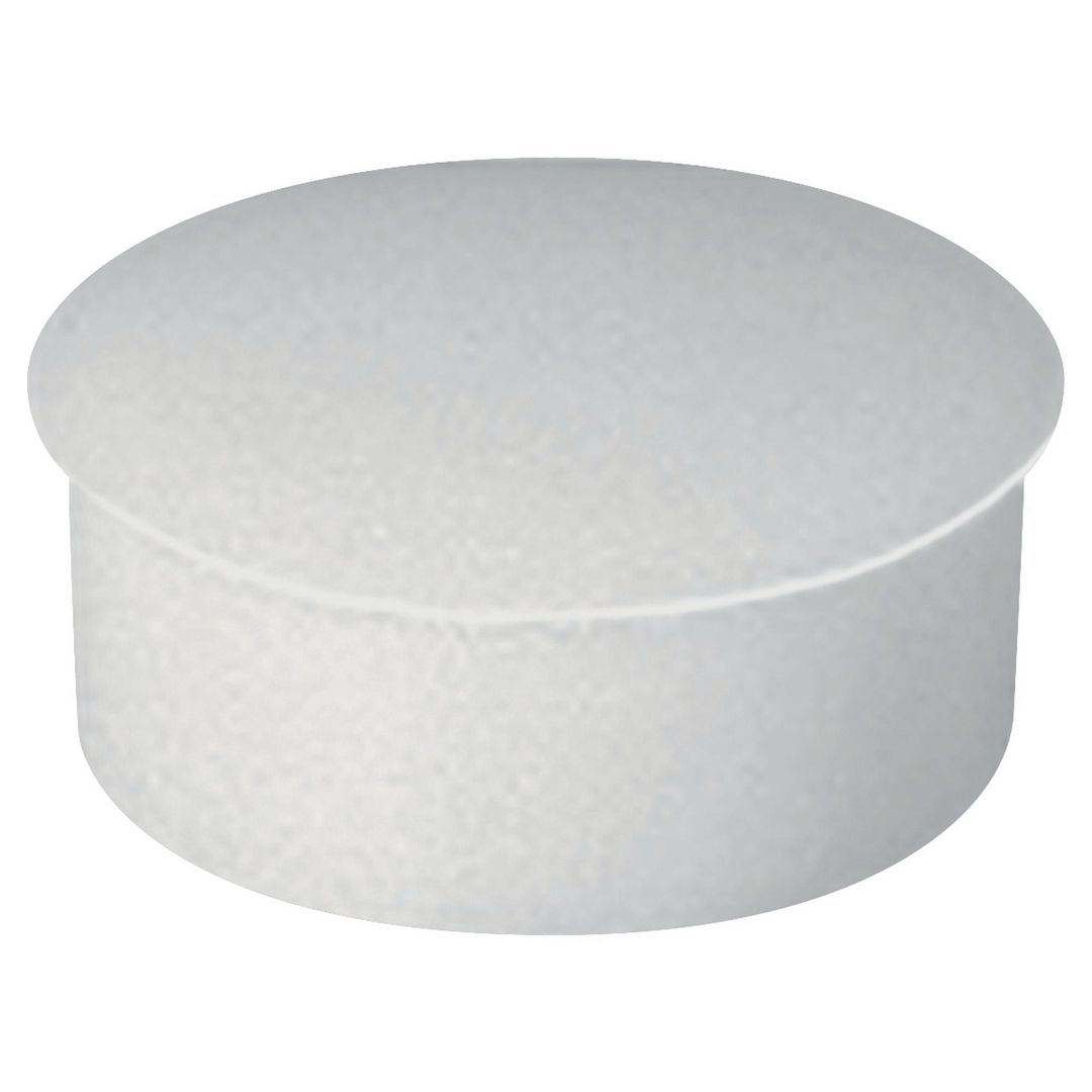 Magnetknappar Lyreco 22mm vit 10/fp