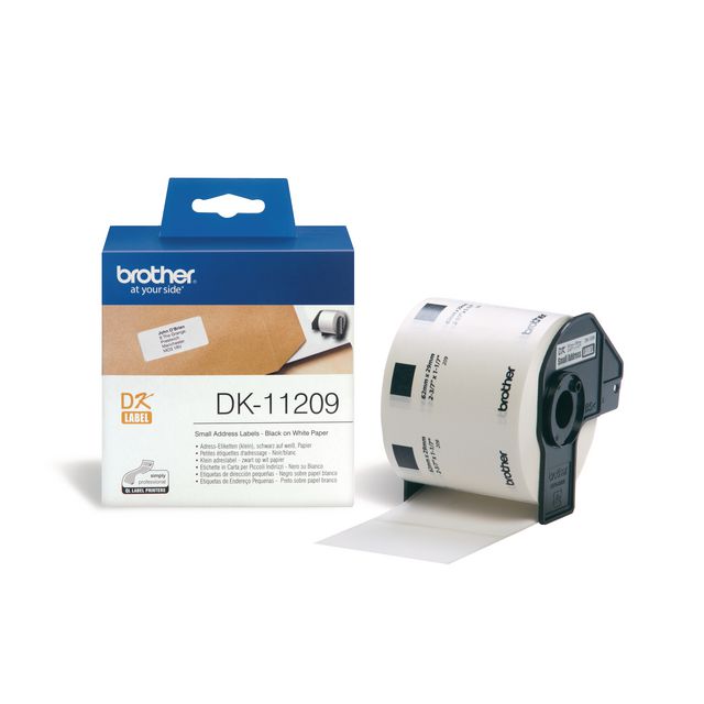 Etikett Brother DK11209 29x62mm 800/fp