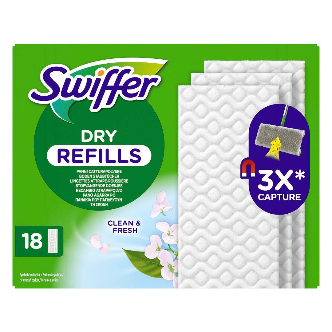 Dammtrasa SWIFFER dry refill 18/fp