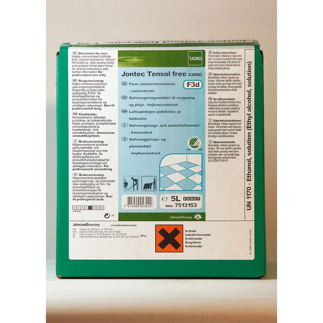 Golvunderh.JONTECTensol Free SD 1,4L