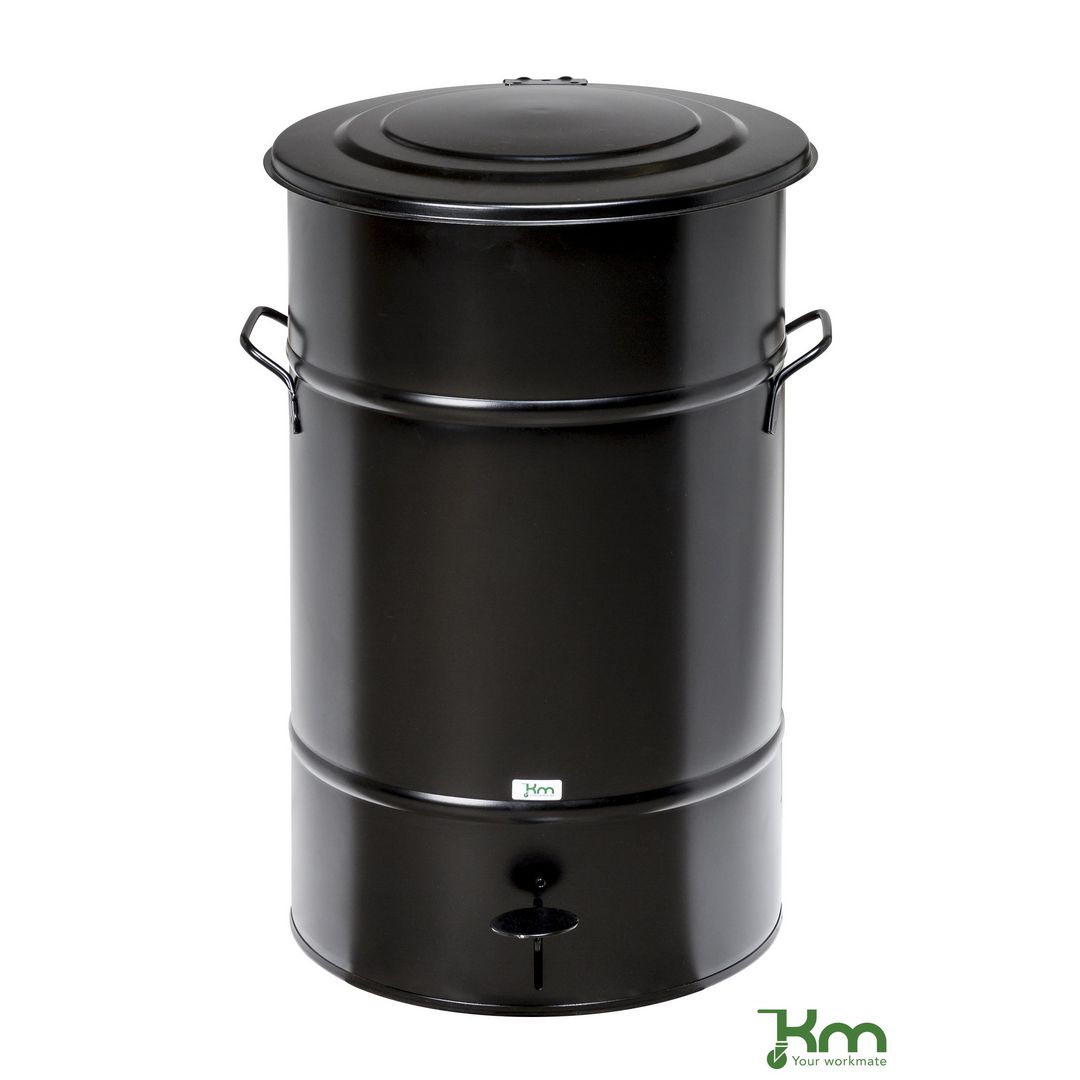 Avfallshantering tunna svart 70L