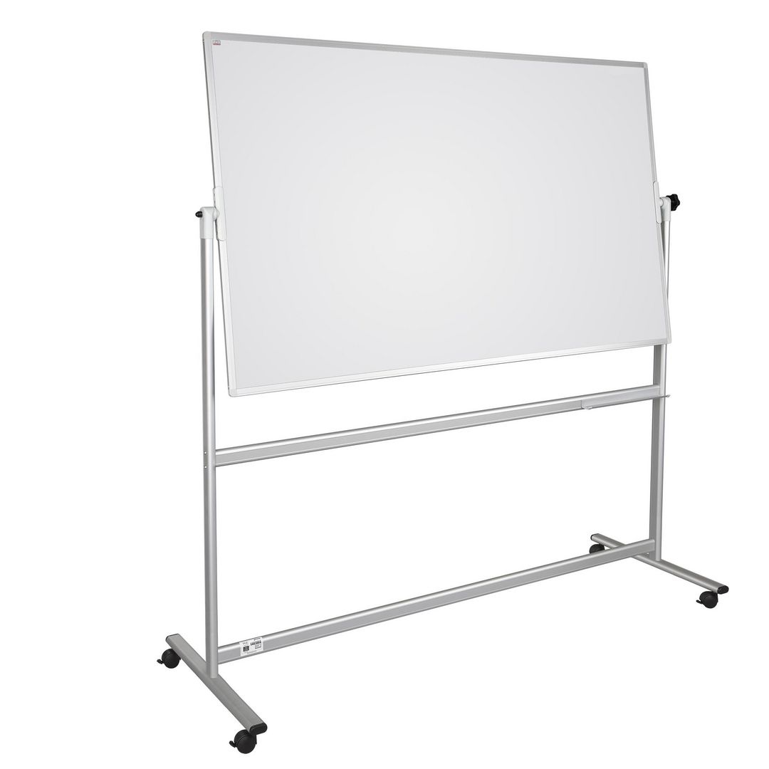 Whiteboard dubbelsidig emalj 150x120cm