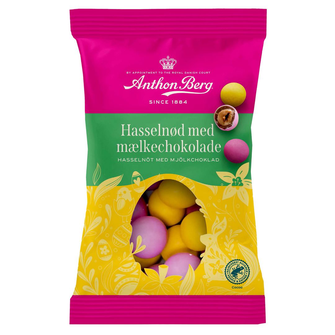 Choklad ANTHON BERG Hasselnöt 80g