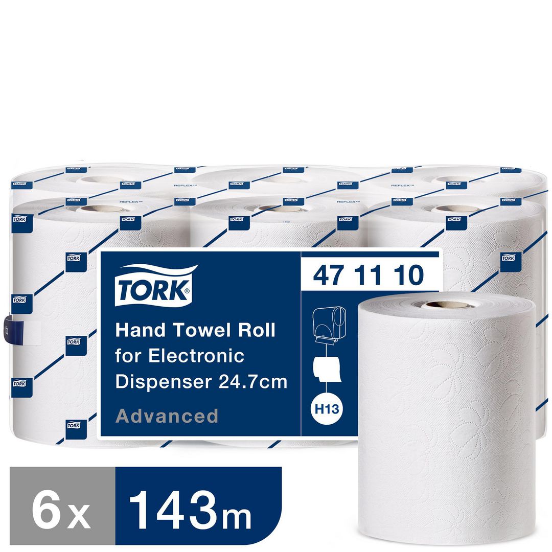 Torkrulle TORK Adv H13 2-lag 143m 6/fp