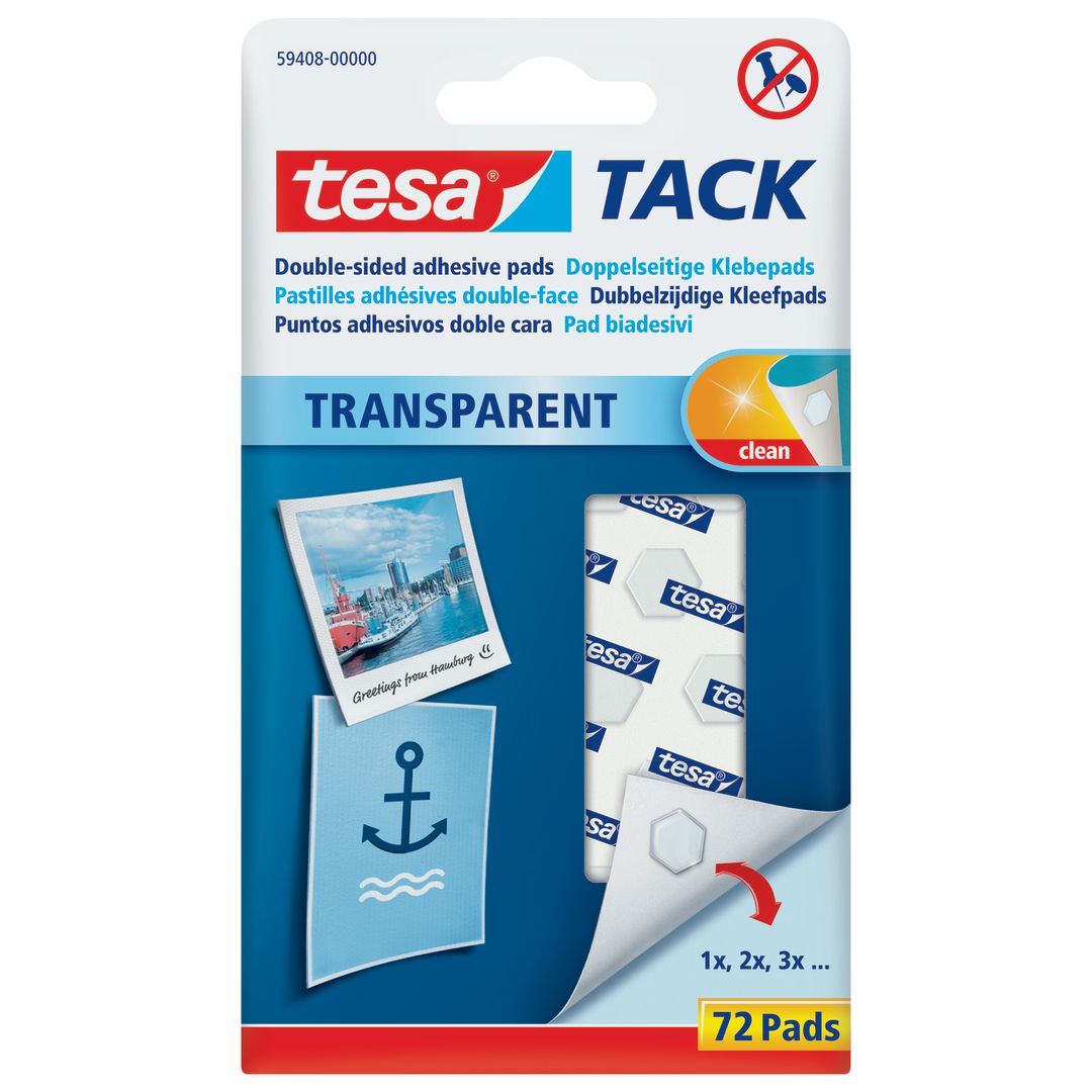 Fästkuddar TESA TACK 72/fp