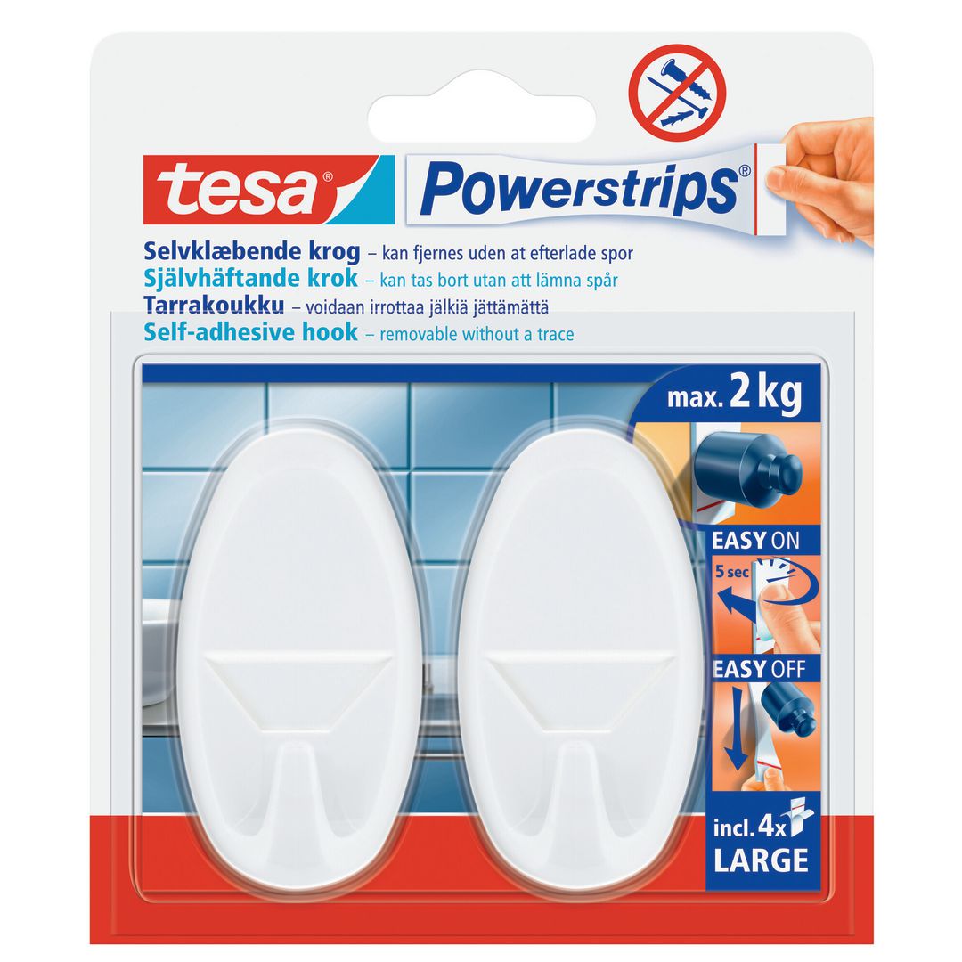 Krok Tesa självhäftande 2/fp