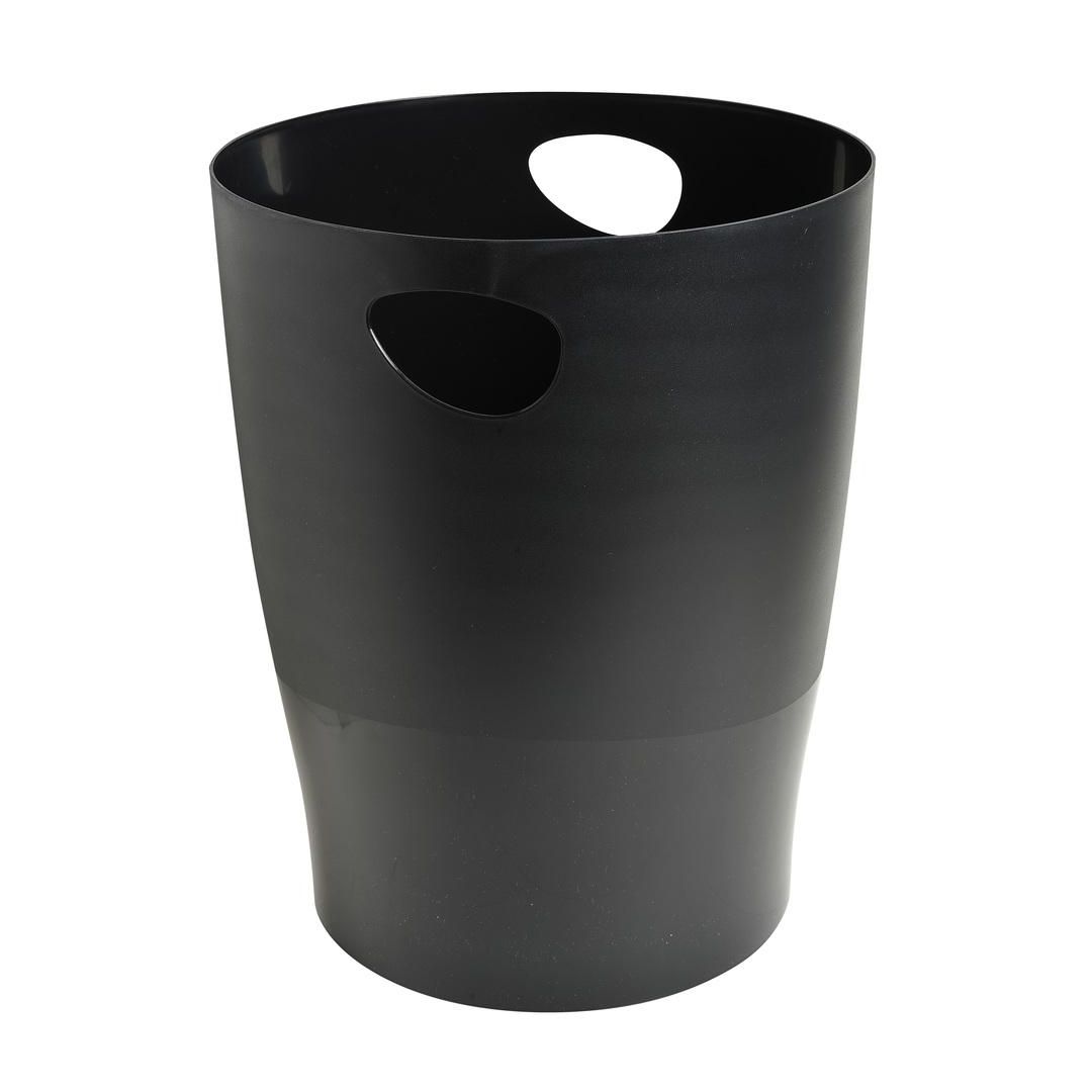 Papperskorg EXACOMPTA recycled 15L svart