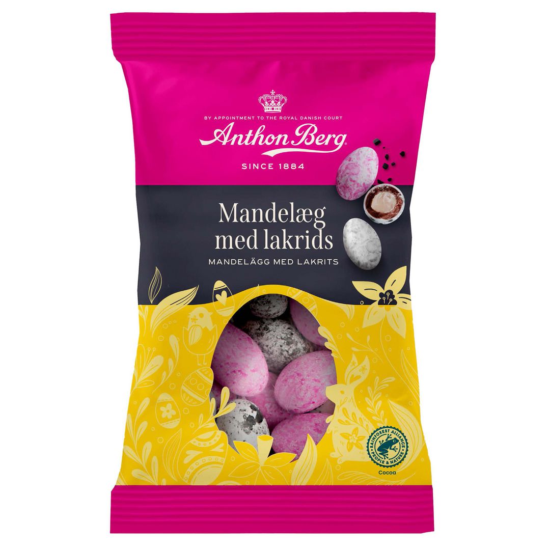 Mandelägg ANTHON BERG Lakrits  80g