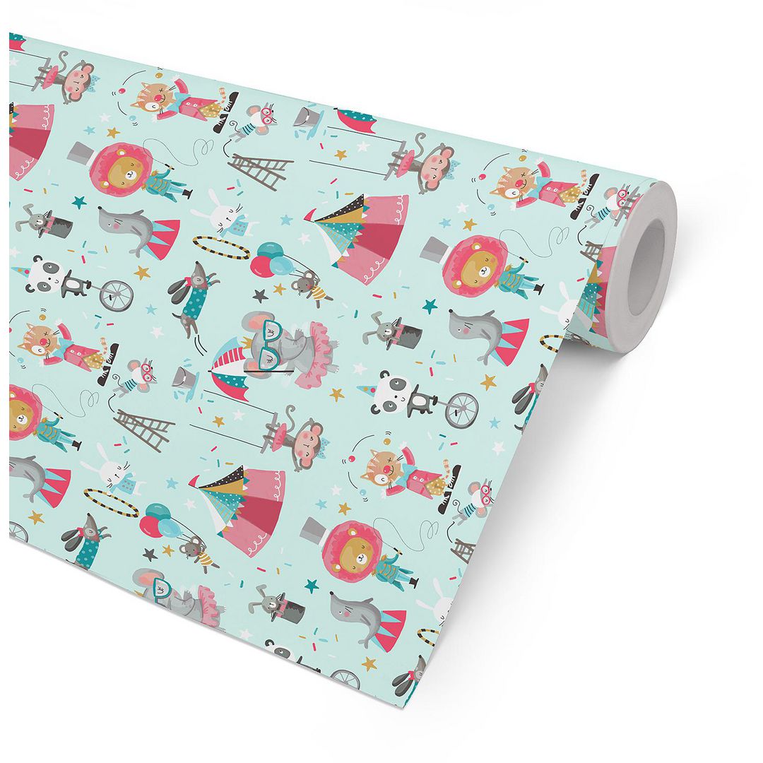 Presentpapper Cirkus 57cmx154m