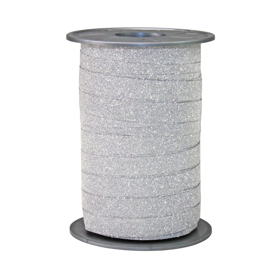 Glitterband silver 10mmx100m