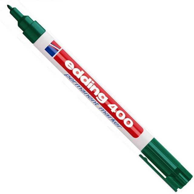 Märkpenna EDDING 400 grön (10 pack)