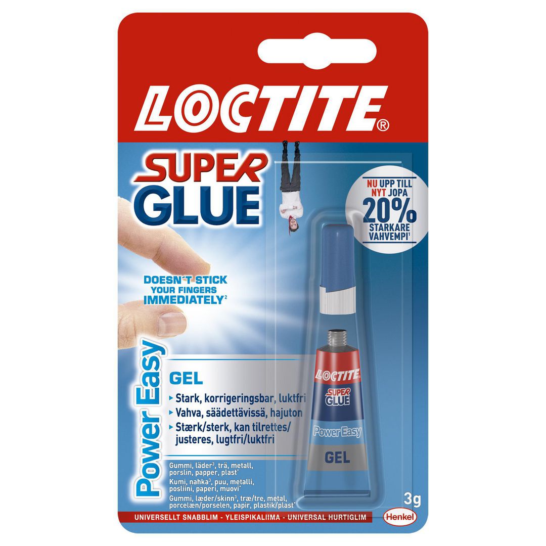 Superlim Loctite pure gel 3g