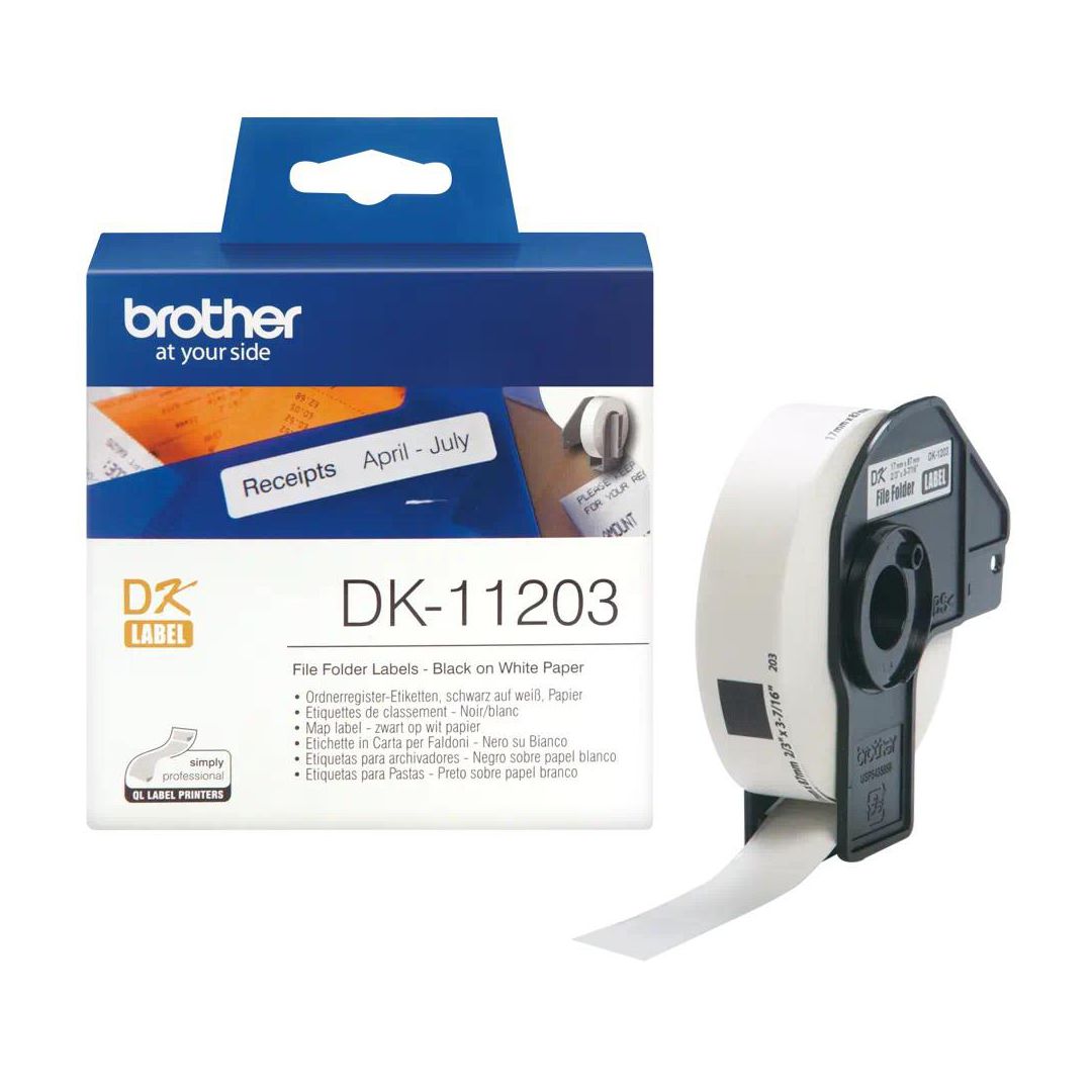 Etikett Brother DK11203 17x87 300/fp