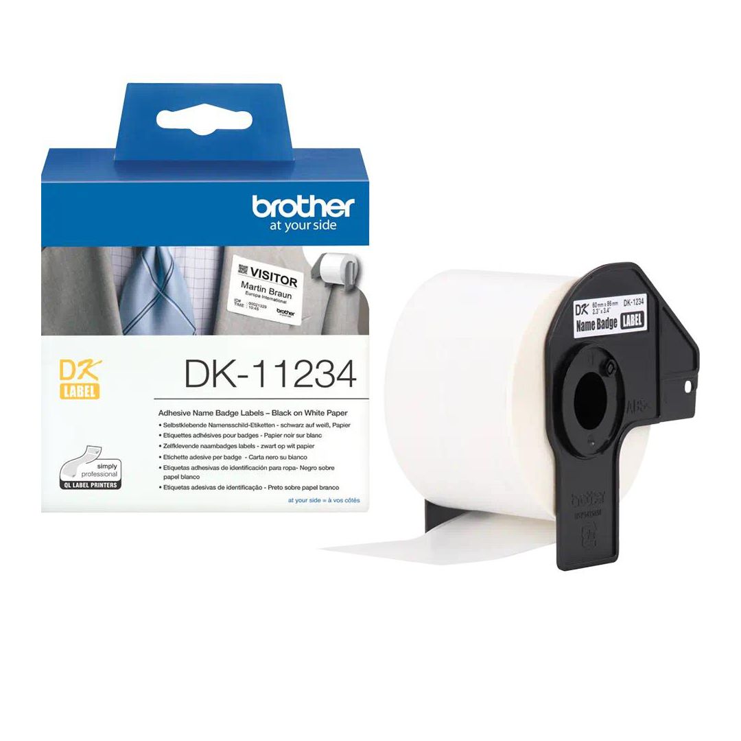 Etikett Brother DK11234 60x86 mm 260/fp