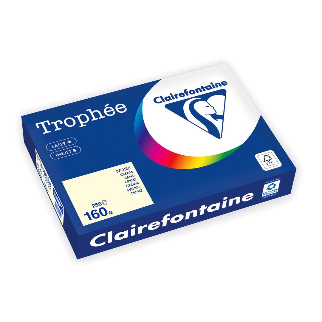 Kop.ppr TROPHÉE A4 160g oh sand 250/fp