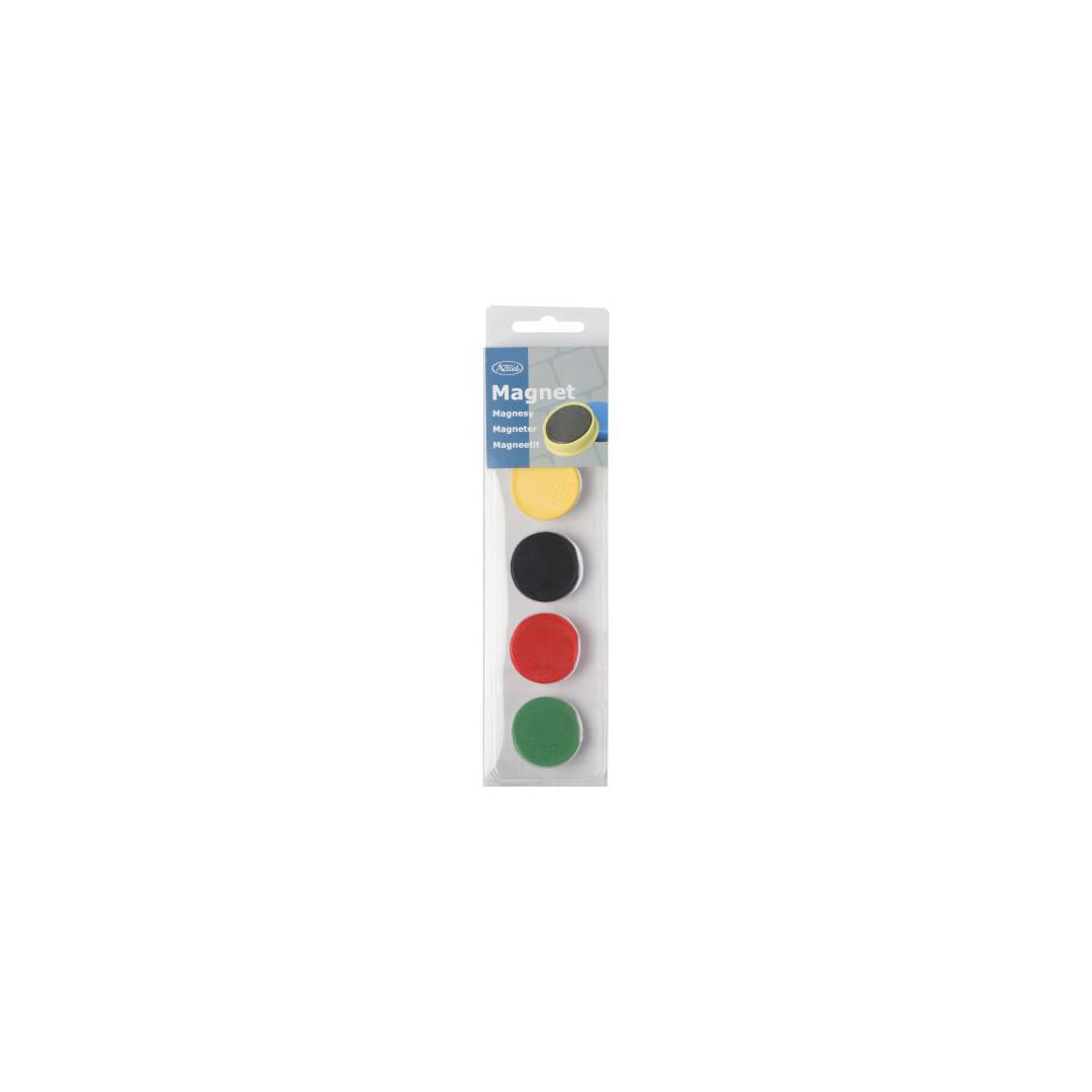 Magnetknappar ACTUAL 30 mm sorterad 5/fp