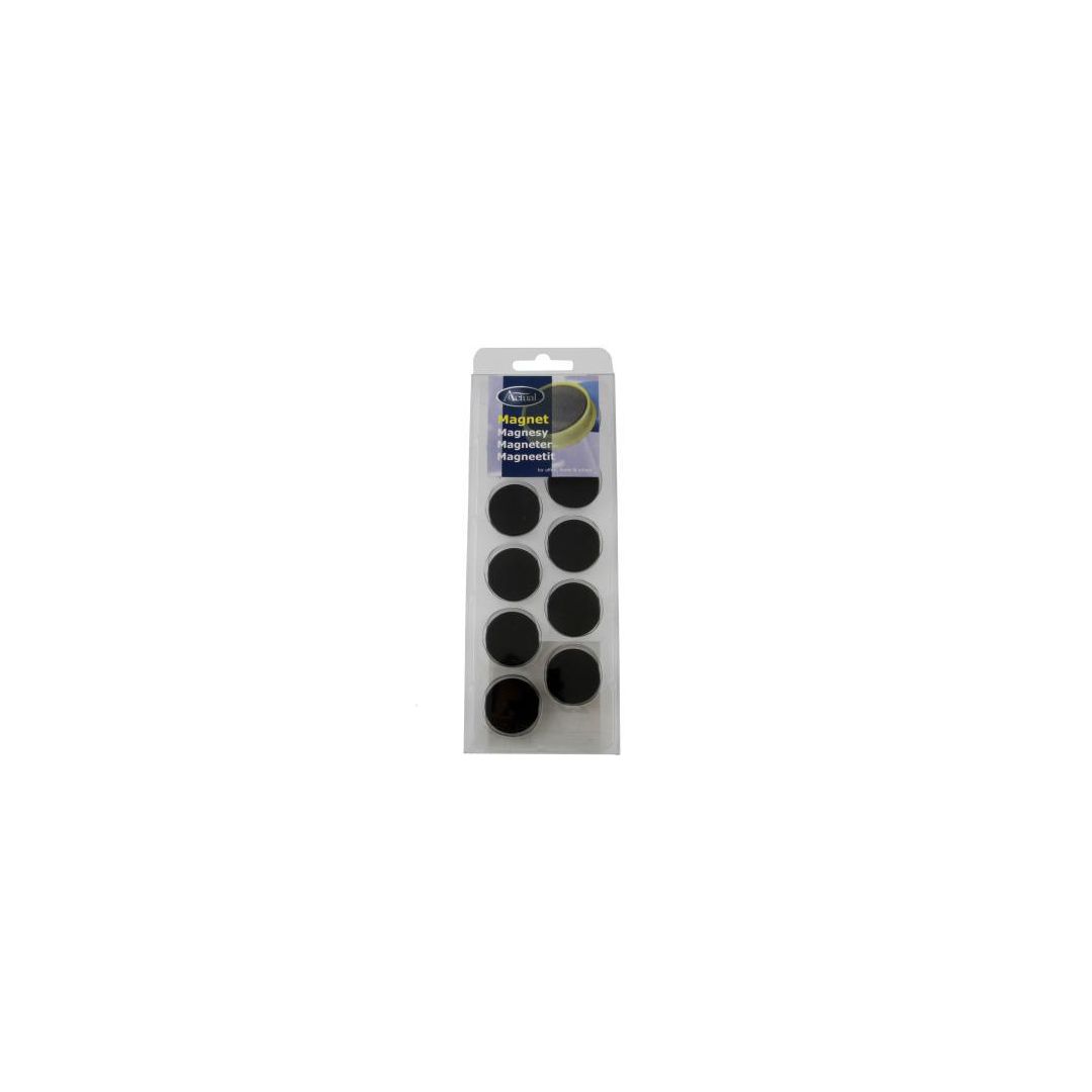 Magnetknappar ACTUAL 25 mm svart 10/fp