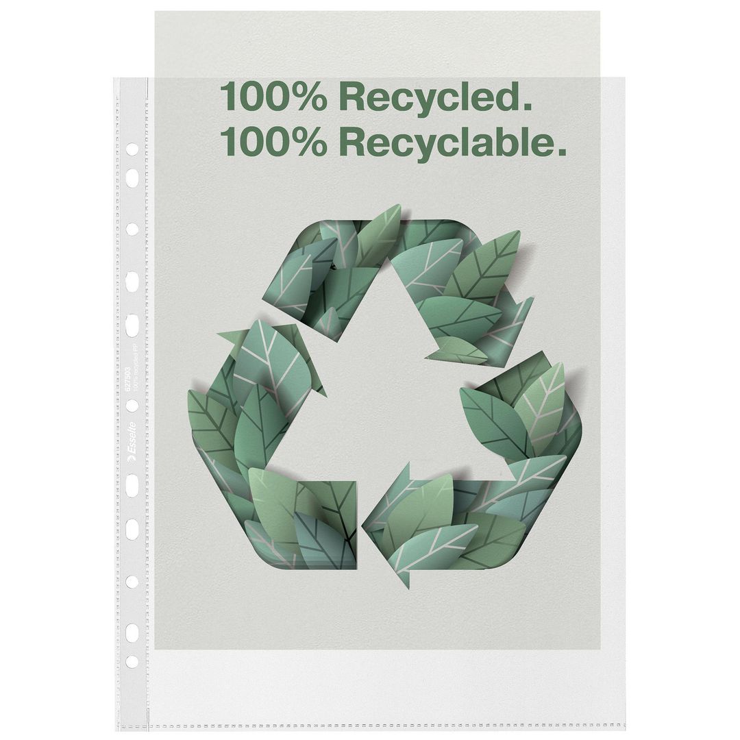 Plastficka Esselte rec A4 Maxi 100/fp