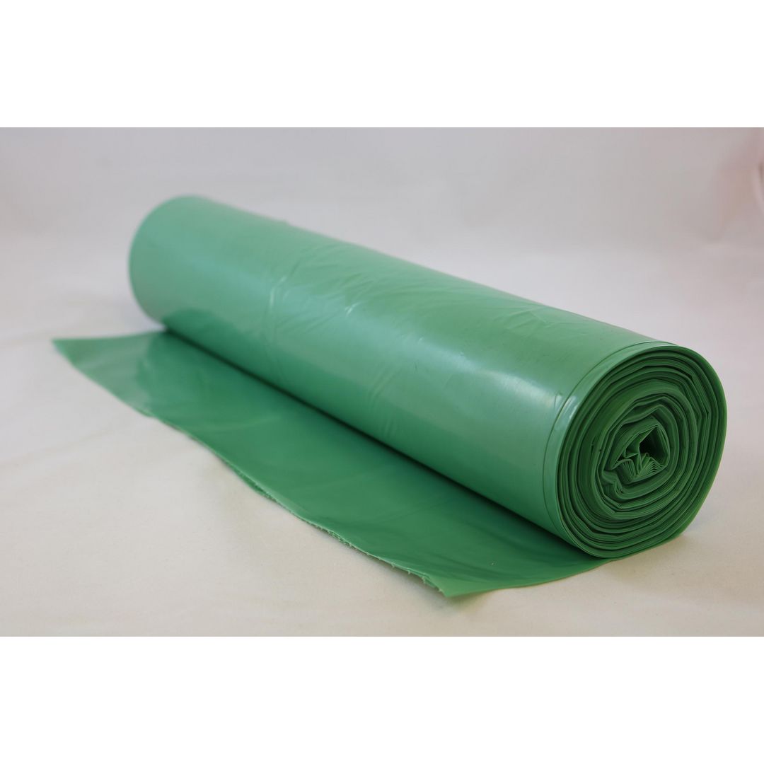 Plastsäck BIO-PE 160L grön 25/rl