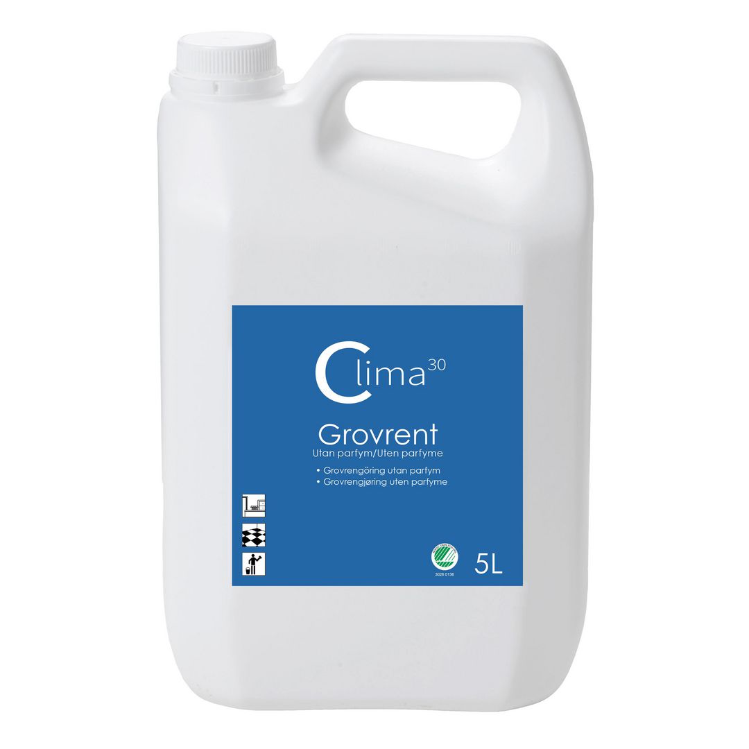 Grovrent CLIMA30 oparfymerad 5L