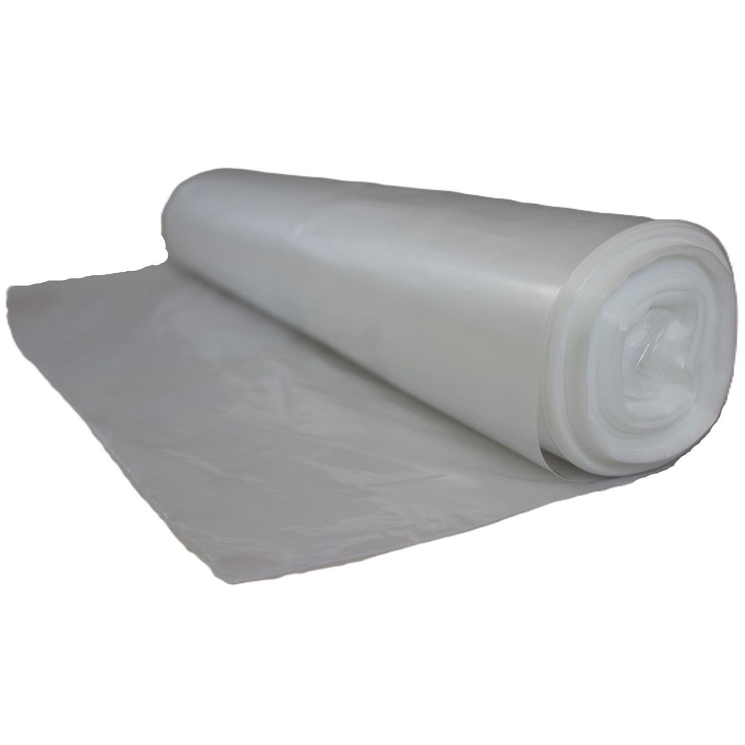 Plastsäck LD R100% 240L 45my transp10/rl